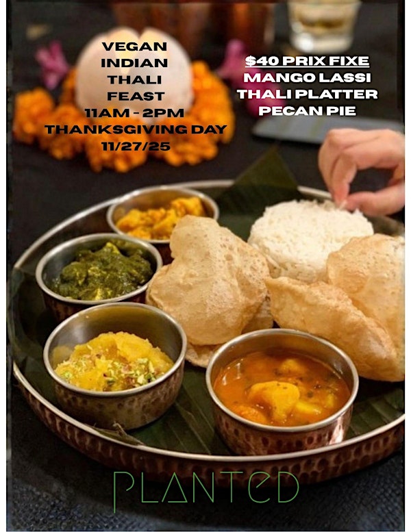 Indulge in a Flavorful Vegan Indian Thali Experience Today