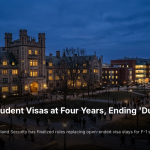 DHS Caps Student Visas at Four Years, Ending ‘Duration of Status’